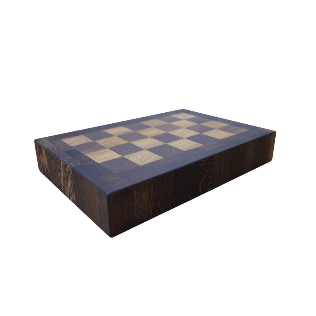 Walnut & Iroko with Wenge Border Cutting Board